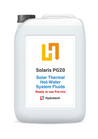 Solaris PG20 - Ready-To-Use Propylene Glycol Solar FluidSolar Thermal Fluid with Antifreeze-hydratech