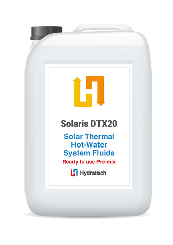 Solaris DTX20 - Ready-To-Use Solar Fluid Heat Transfer FluidSolar Thermal Fluid with Antifreeze-hydratech