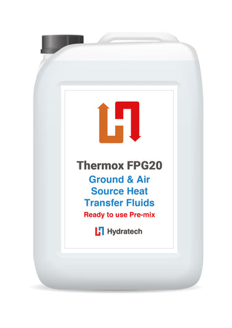 Thermox FPG20 - Ready-To-Use Propylene Glycol Ground & Air Source Heat Pump FluidGround & Air Source Heat Transfer Fluids-hydratech